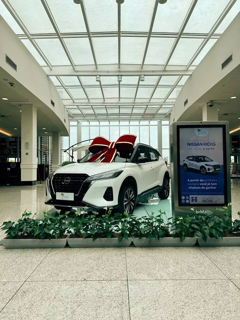 Mooca Plaza sorteia Nissan Kicks e disponibiliza brindes Natura em campanha de Dia das Mães